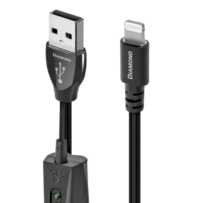 AudioQuest Diamond USB-A to Lightning High-Definition Audio Cable