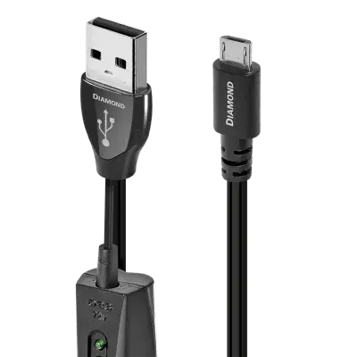 AudioQuest Diamond USB-A to Micro B 2.0 High-Definition Audio Cable