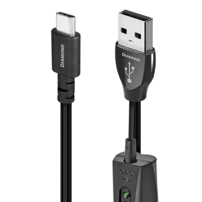 AudioQuest Diamond USB-A to USB-C High-Definition Audio Cable