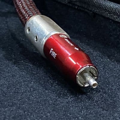AudioQuest Fire Analogue Interconnect RCA DBS Cable Pair 0.5m