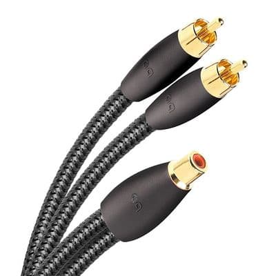 AudioQuest FLX-X RCA Splitters (Female > 2x Male)