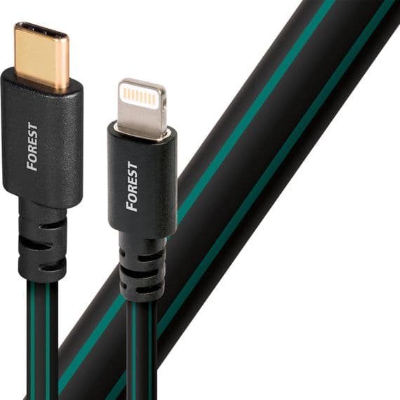 AudioQuest Forest USB Lightning > USB-C - 0.75m | Audio Emotion