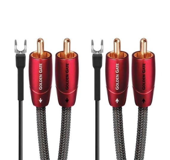 AudioQuest Golden Gate Turntable Cable - 1.5m | Tonearm Cable | Audio Emotion