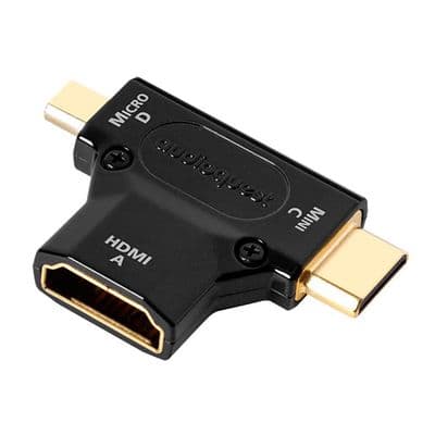 AudioQuest HDMI A - C & D Adaptor