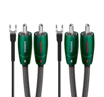 AudioQuest Yosemite Turntable Cable - RCA-RCA - 1.2m