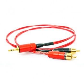 Black Rhodium ADAGIO 3.5mm to RCA Stereo Interconnect