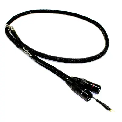 Black Rhodium GROOVE X Tone Arm Cable - 90 Degree DIN - 2 x XLR - 1.3m