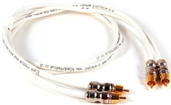 Black Rhodium OPUS Stereo Interconnect - RCA - RCA - Pair | Audio Emotion