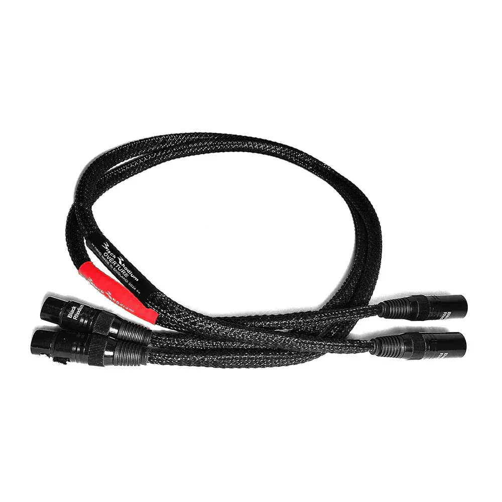 Black Rhodium OVERTURE Stereo Interconnect - XLR - XLR - Pair | Audio ...