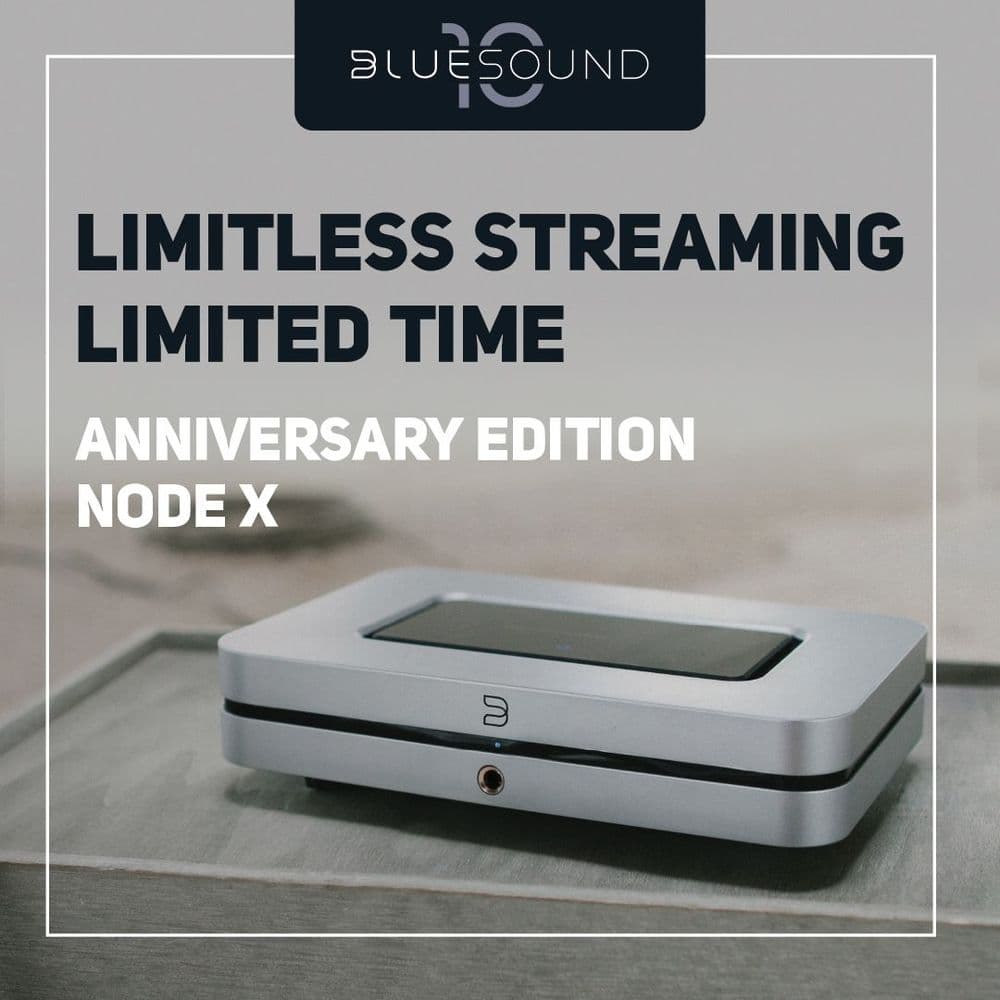 Bluesound NODE X Limited Edition | Hi-Res Music Streamer | Audio Emotion