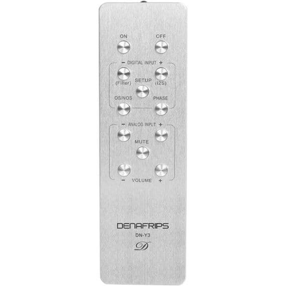 DENAFRIPS DN-Y3 Remote Control - Silver | Audio Emotion