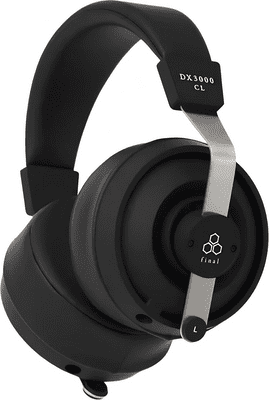 Final DX3000CL - Dynamic Closed Back Headphones with Detachable Cable