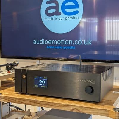 Gold Note IS-1000 Integrated Amplifier - Black