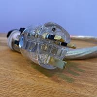 HB Laboratories Carbon 7 UK Mains  Cable 1.5m | Audio Emotion | Preowned