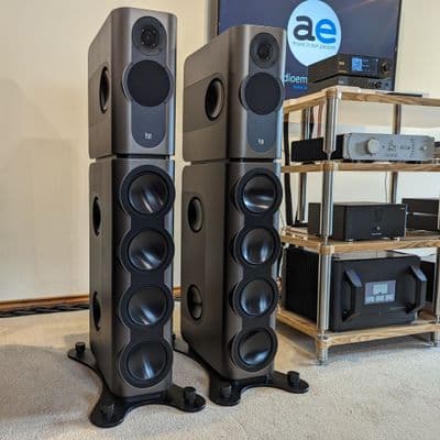 Kii THREE BXT Active Loudspeaker DSP Controlled System -  Iced Bronze Metallic - Ex-Demo