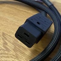 Merlin Black Widow High Current Mains Cable 1.5m UK-C19 | Audio Emotion | Preowned