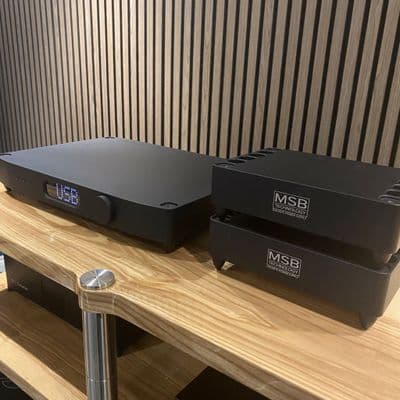 MSB Discrete DAC - Black w/ 2nd PSU + Quad Rate DSD Module