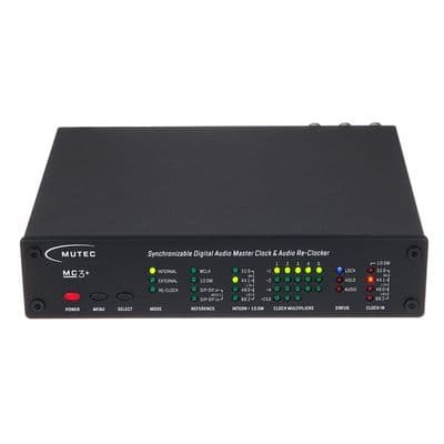 MUTEC MC3+ Master Clock and Audio-Re-Clocker