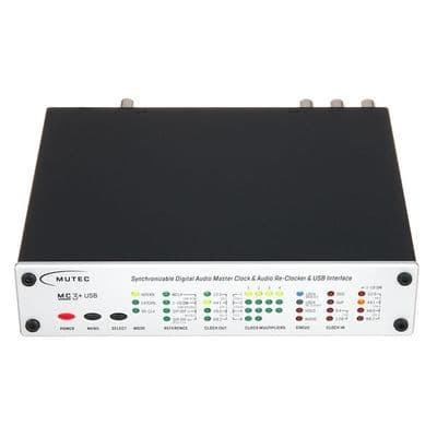 MUTEC MC3+ USB Interface, Master Clock and Audio-Re-Clocker - CL