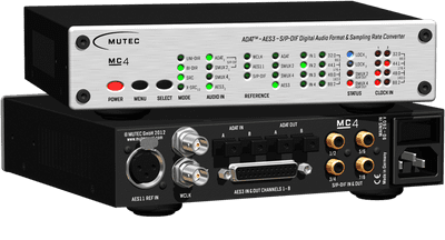 MUTEC MC4 Multichannel Format and Sampling Rate Converter