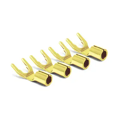 Oyaide GYT Gold Plated Spades (Set of 4)
