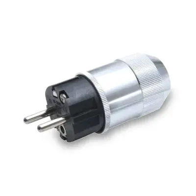Oyaide M1-e Palladium/Palladium Plated Schuko Plug