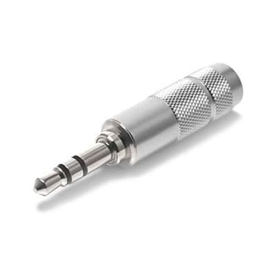 Oyaide P-3.5SR Rhodium Plated 3.5mm Jack Plug