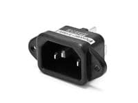 Oyaide Palladium/Platinum Power Inlet PP | Mains Iec Plugs | Audio Emotion