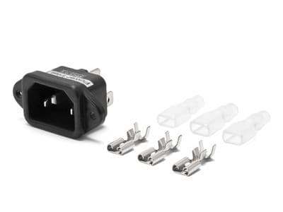 Oyaide Palladium/Platinum Power Inlet PP