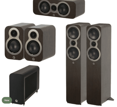 Q Acoustics 3050c 5.1 Cinema Pack