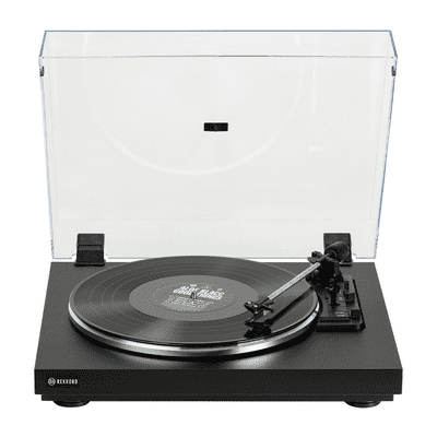 Rekkord Audio F110 Fully Automatic  Floating Sub-Chassis Turntable - Black