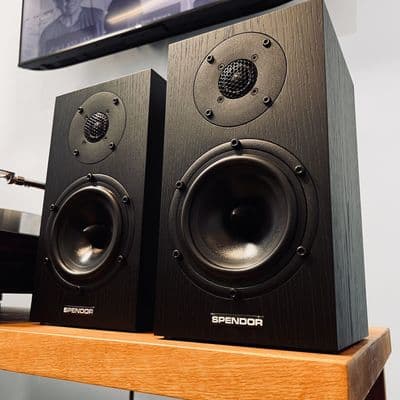 Spendor A1 Loudspeakers - Black Ash