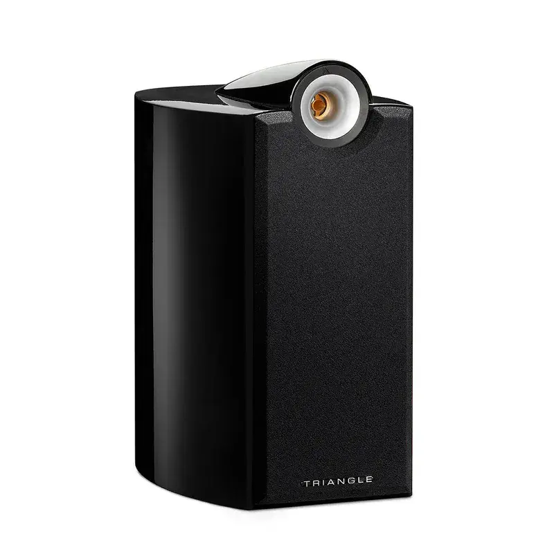 Triangle Theta Signature Bookshelf Speakers - Gloss Black | Audio