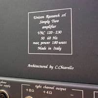 Unison Research Simply Two - Class A Integrated Amplifier | Integated Amplifier | Audio Emotion | Preowned