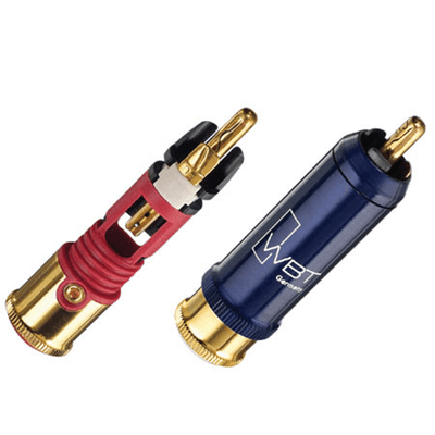 WBT-0110Ag RCAコネクター 端子は銀製。2セットの販売になります。 WBT 0110 Ag RCA Plug | Audio Emotion