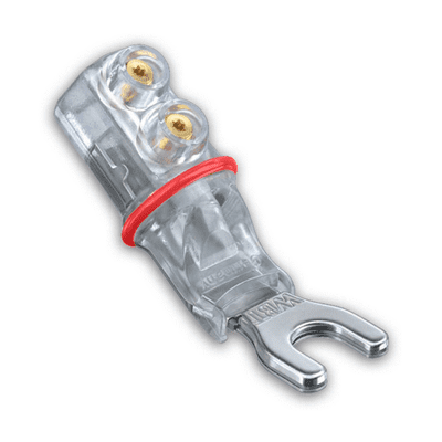 WBT 0661 Ag Speaker Spade Plugs Pair