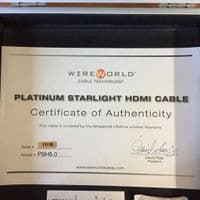 Wireworld Platinum Starlight 7 HDMI 5M | Audio Emotion | Preowned