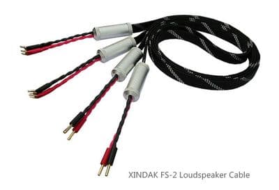 Xindak FS-2 Loudspeaker Cable - Pair -  2.5m