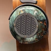 ZMF Aeolus Ltd - Stabilized Blue Resin Flake Open Back Headphones | Audio Emotion