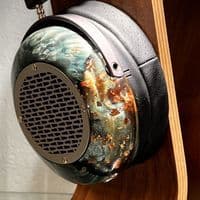 ZMF Aeolus Ltd - Stabilized Blue Resin Flake Open Back Headphones | Audio Emotion