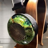 ZMF Verite Ltd - Stabilized Green Resin Flake Open Back Headphones | Audio Emotion