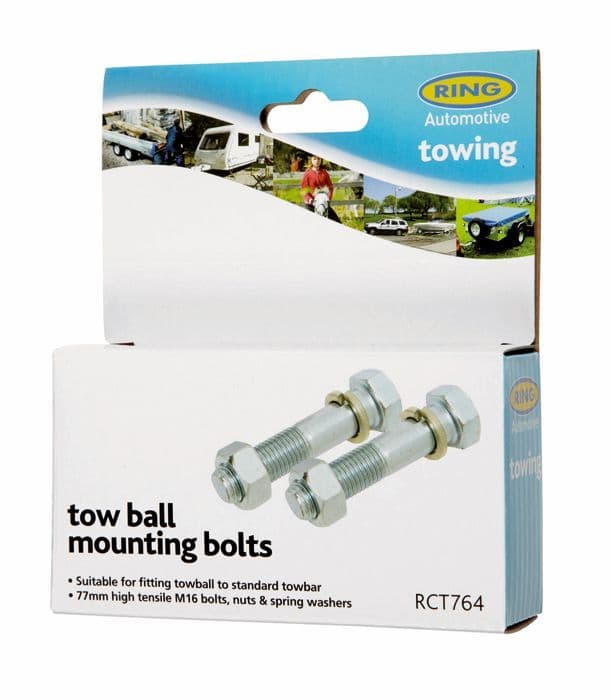 75mm High Tensile Tow Ball Mounting Bolts