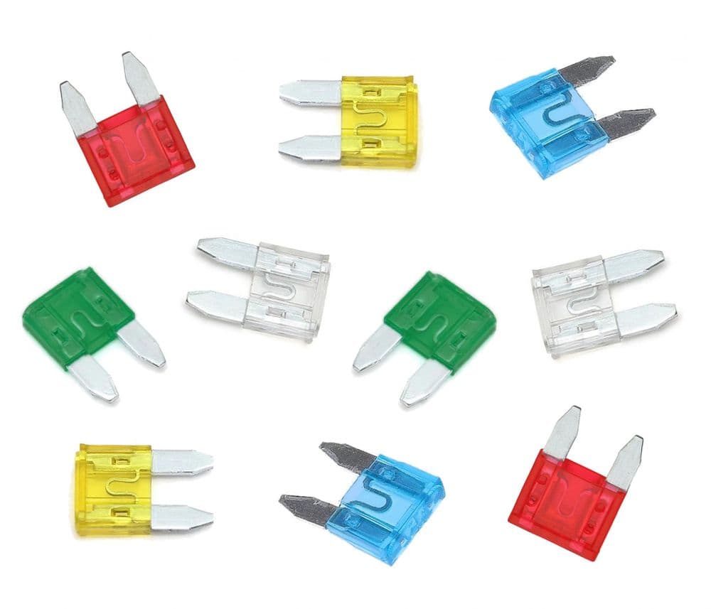 Mini Blade Fuses Pack of 120