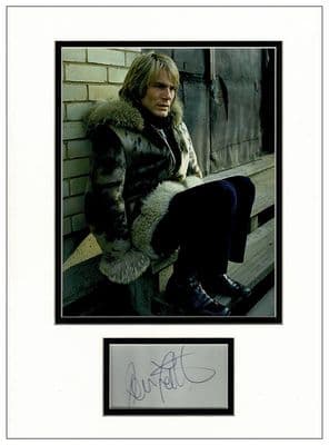 Adam Faith Autograph Display  - Budgie