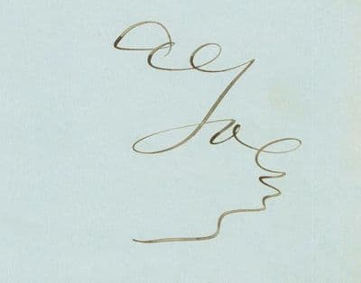 Al Jolson Autograph Signed