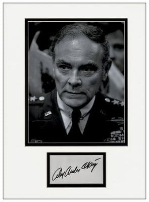 Alexander Haig Autograph Signed Display