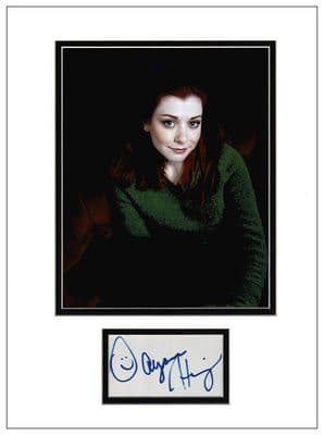 Alyson Hannigan Autograph Display - Willow