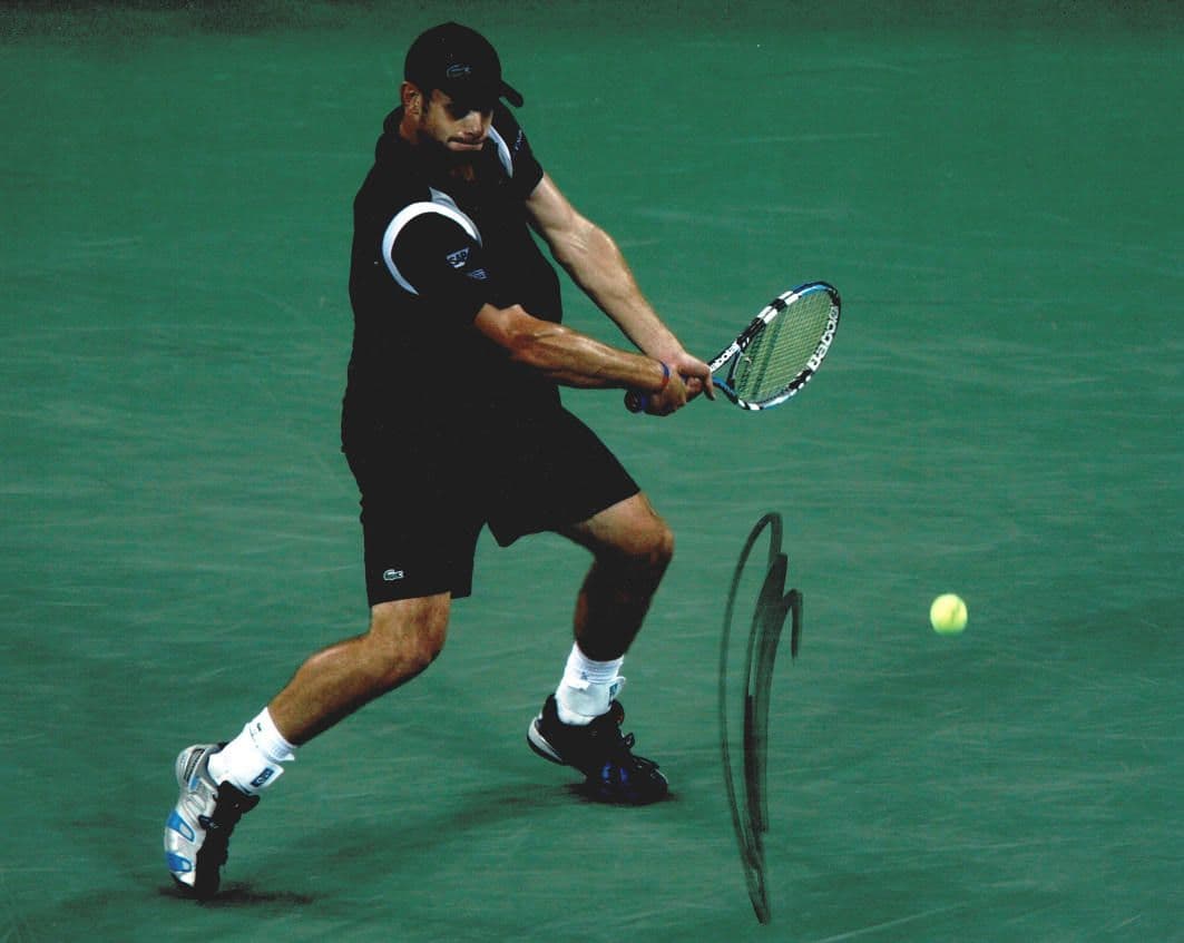 Andy Roddick Autograph Signed Photo