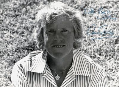 Ann Jones Autograph Signed Photo  - Tennis