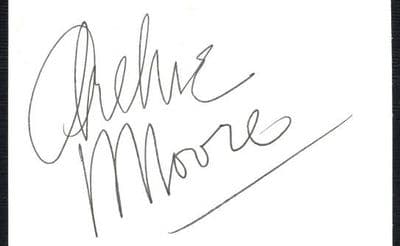 Archie Moore Autograph Display